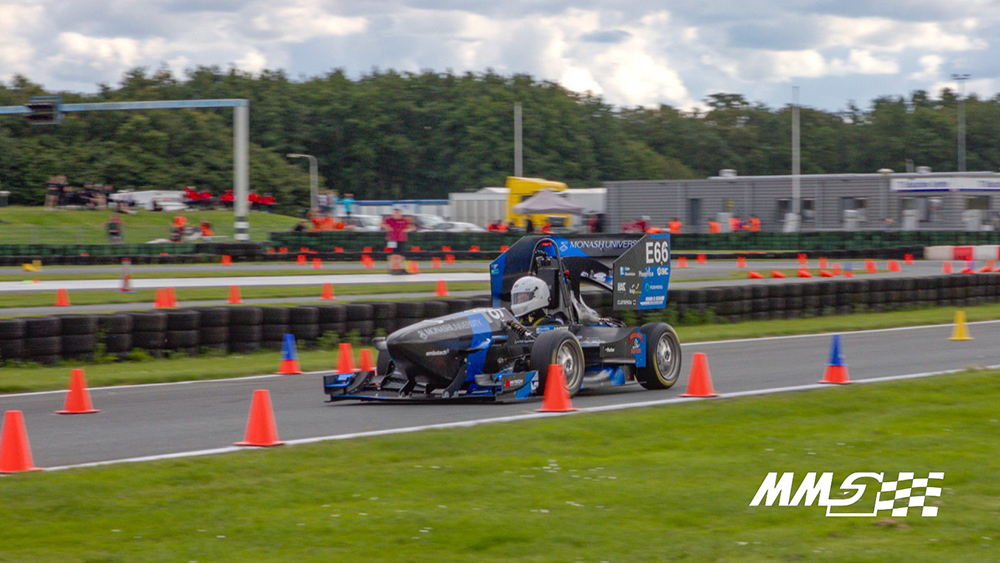 M24 competing in Formula Student Netherlands at the AutoX Event - Located at TT Circuit Assen