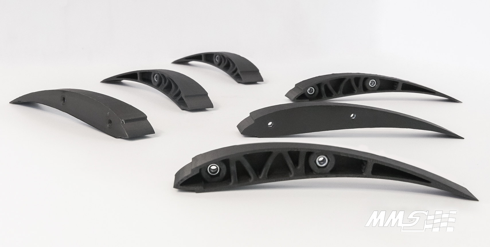 Rear Wing Flap End Caps - 3D Printed by Formero using Onyx